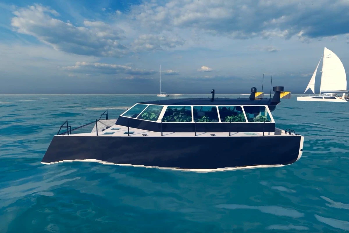 Sovereign Ships is working to pursue the Sphinx 40 catamaran as its first build