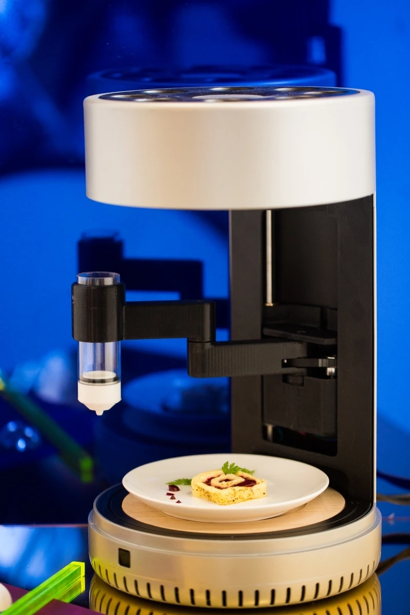 A Columbia University engineering team is developing a 3D printer for food, with the aim of making food preparation more convenient, creative and nutritious