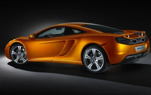 Aerodynamic lines contribute to the MP4-12C’s efficiency and performance