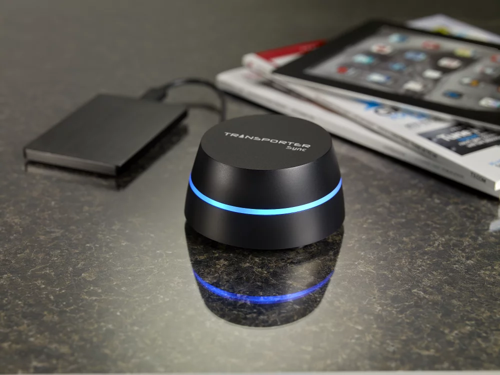 The new Transporter Sync device