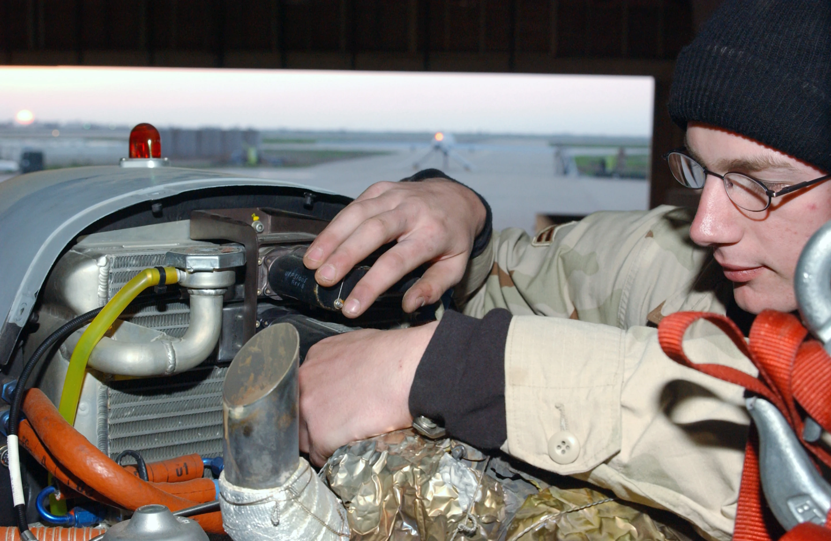 DARPA researchers have ruggedized a compact solid oxide fuel cell fueled by propane and integrated it into a small UAS to quadruple its endurance