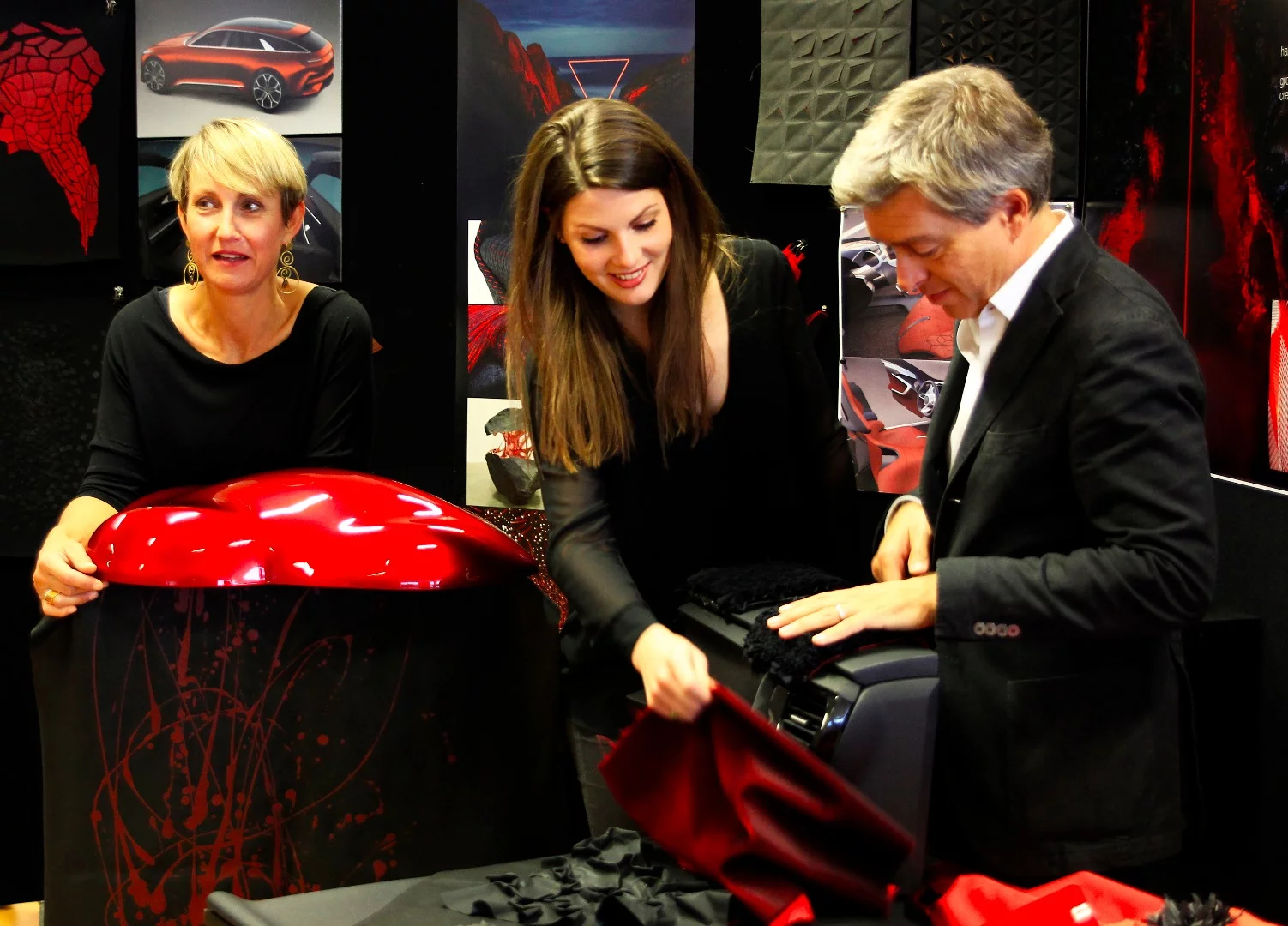 Kia designers work out the details of the Proceed