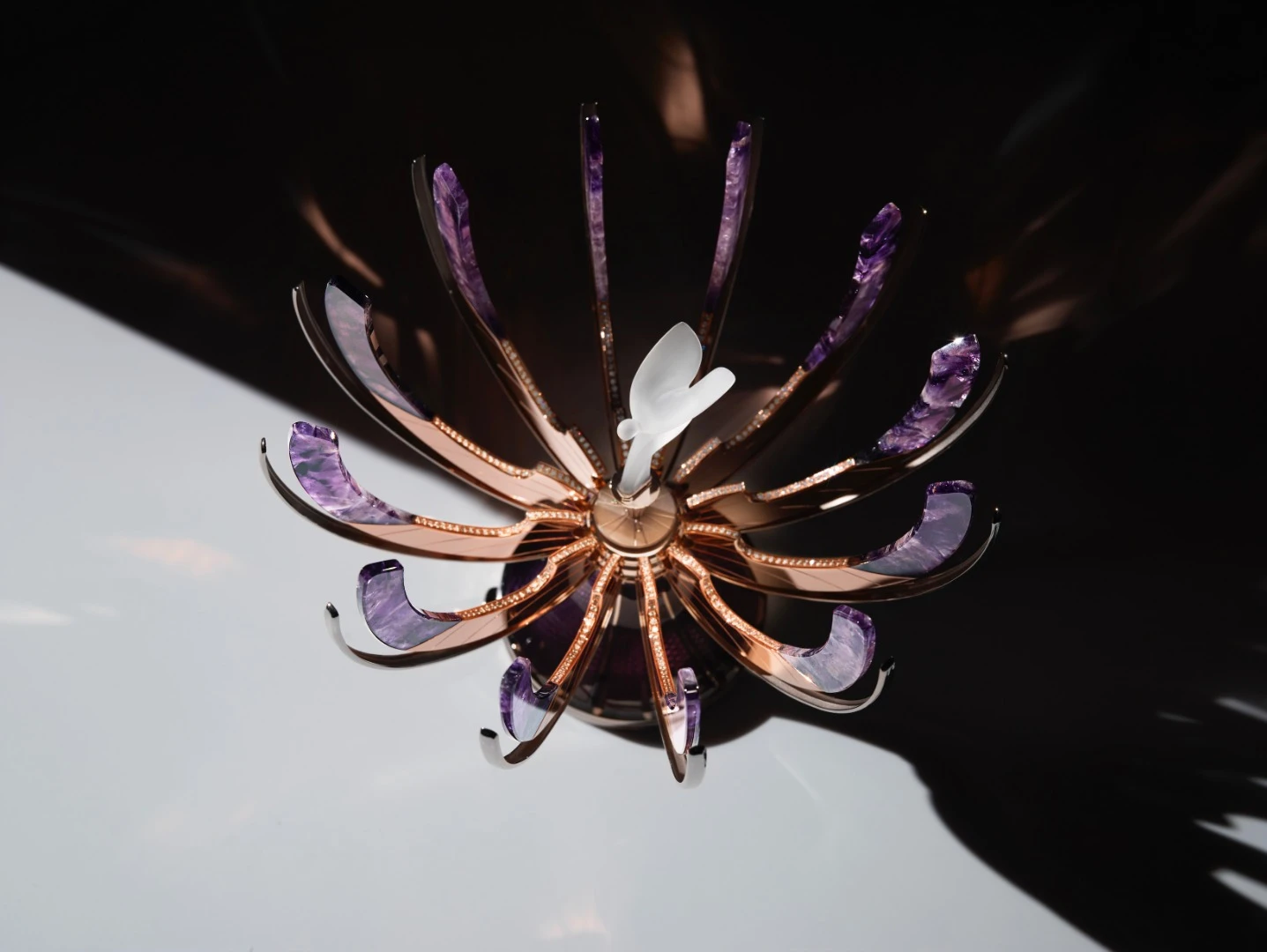 The "Spirit of Ecstasy" Fabergé Egg's mechanism required computer-aided design to create