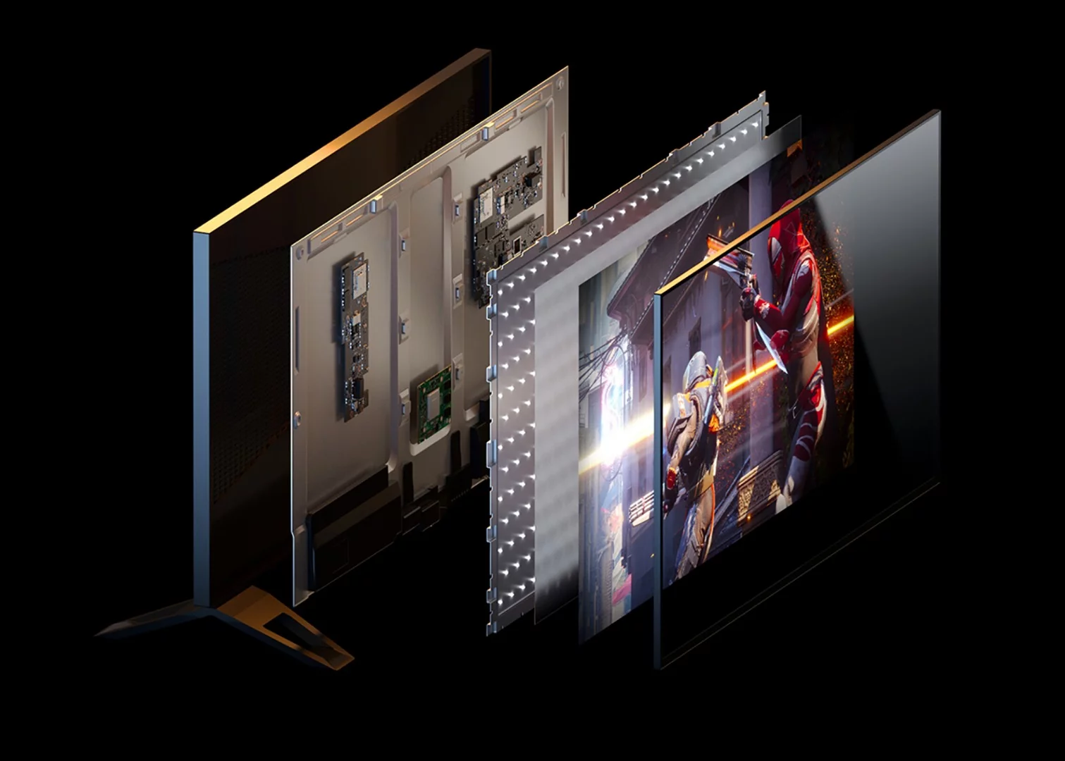 Nvidia promises ultra low latency, 120 Hz refresh rates, and a wide color gamut from the screens