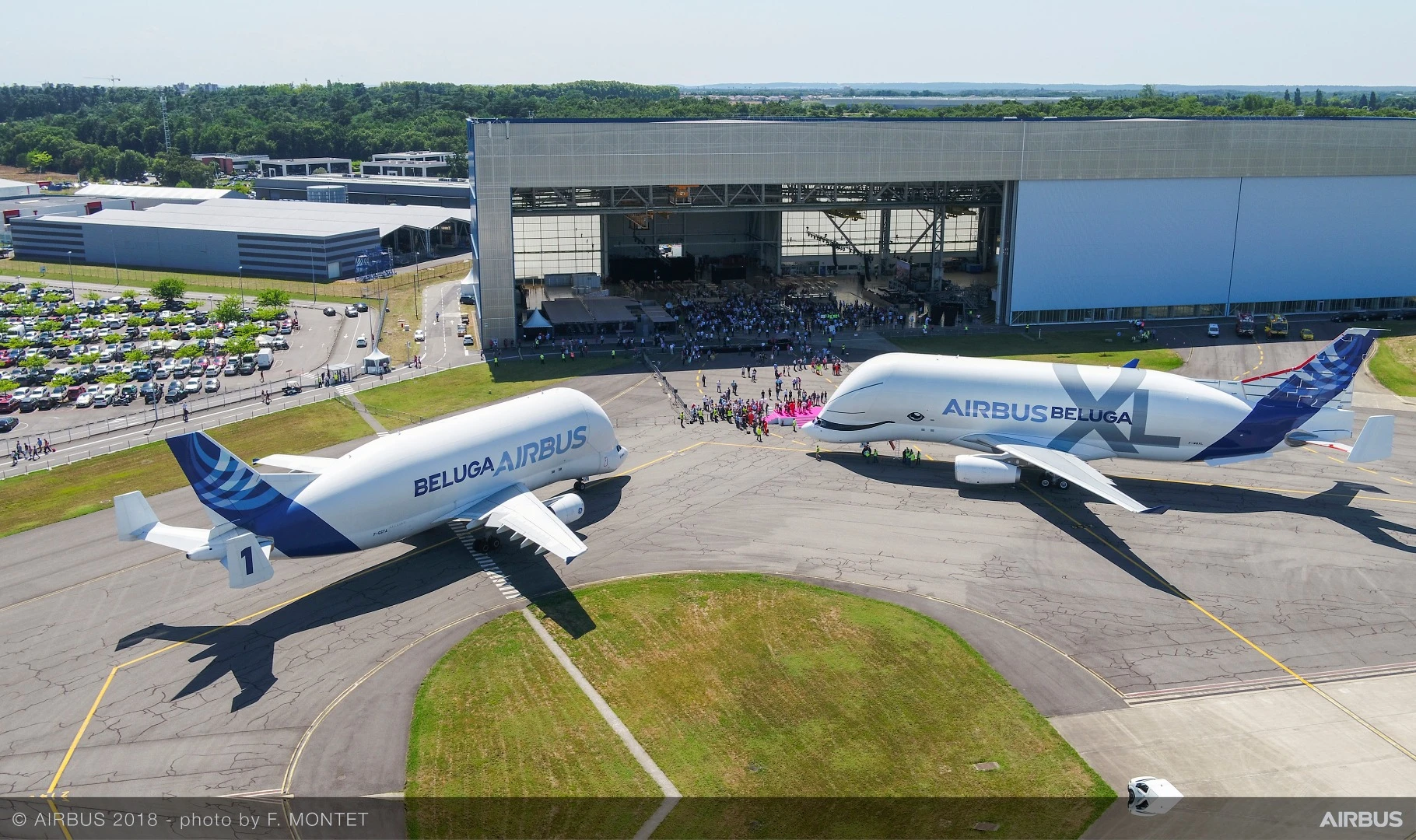 The BelugaXL and its predecessor