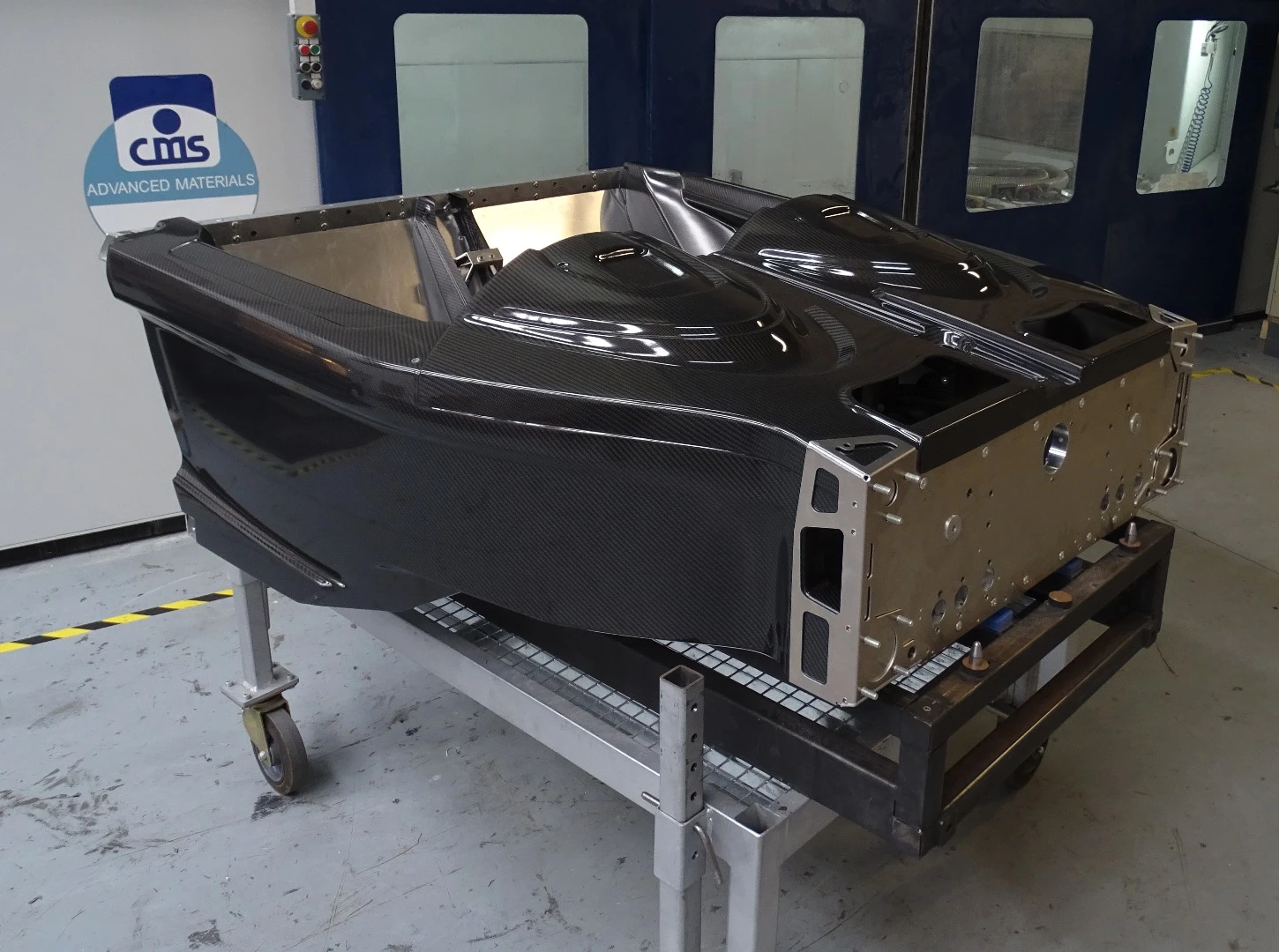 The heart of the Rp1 design is the CarbonAl tub