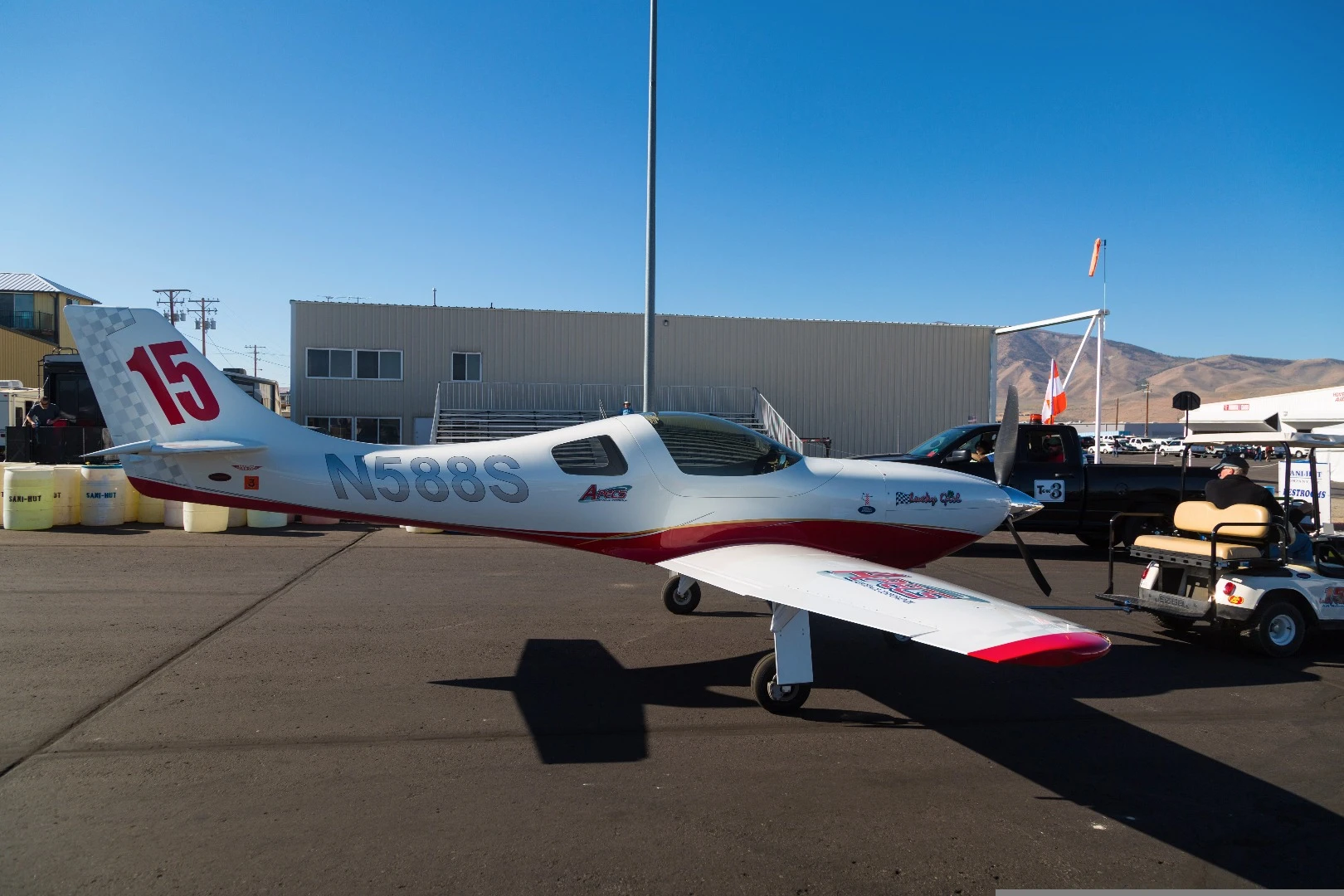 Lucky Girl, a Lancair Legacy from the Sport class