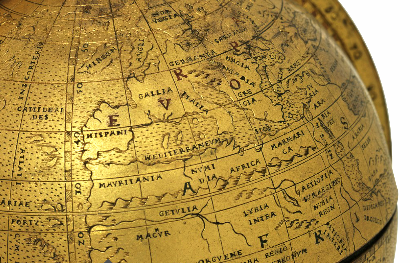 This rare gilt brass 3½-inch terrestrial globe was probably made in Southern Germany, circa 1560 – 1580 as the cartography is based on the world gores of Franciscus Demongenet which were drawn circa 1560. It sold for $238,438 (GBP £185,000) at Christies on July 12, 2017