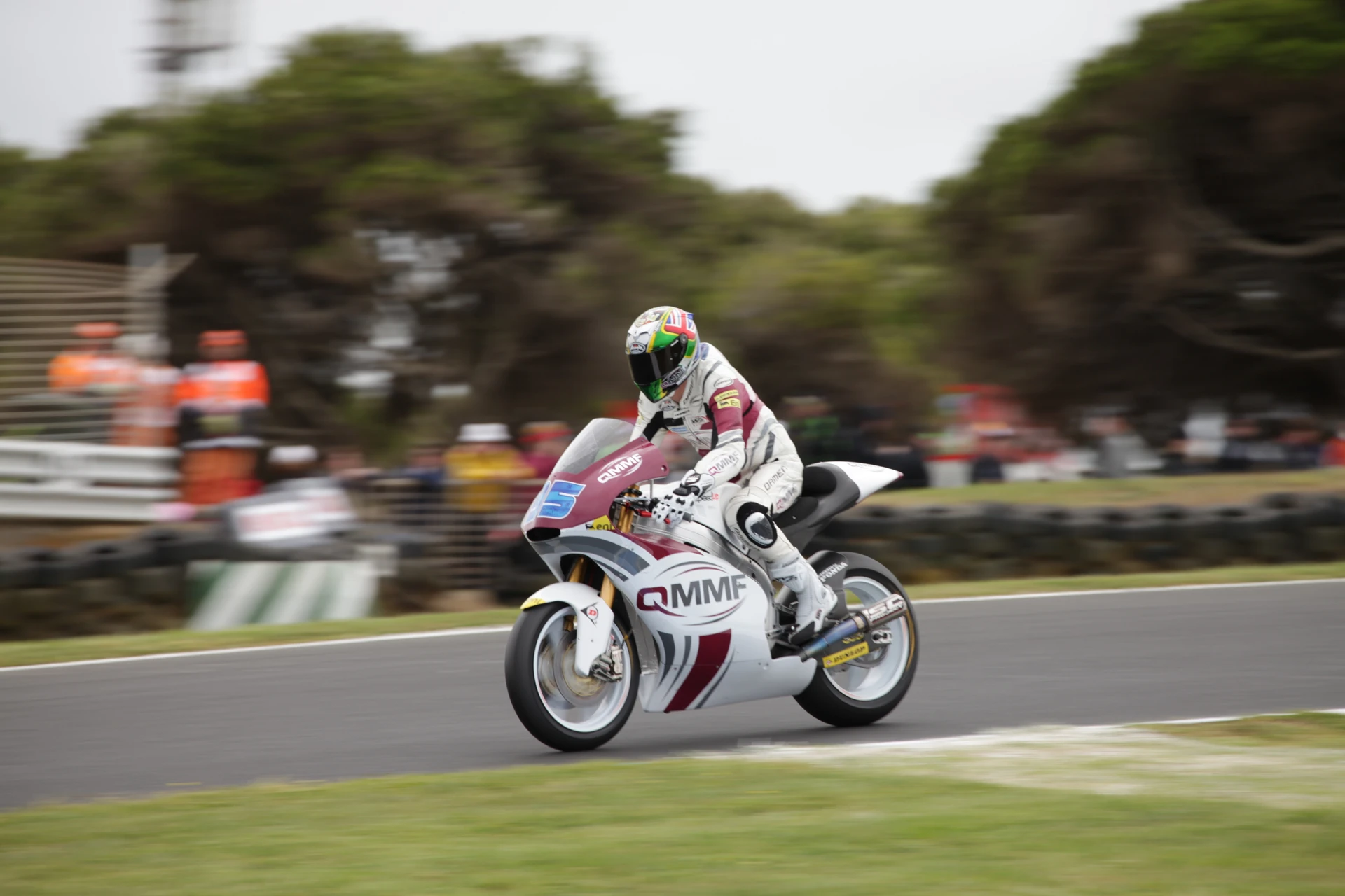 Ant West racing in Moto2
