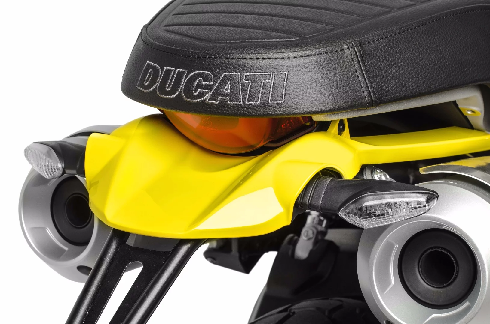 The tail section of the 2018 Ducati Scrambler 1100