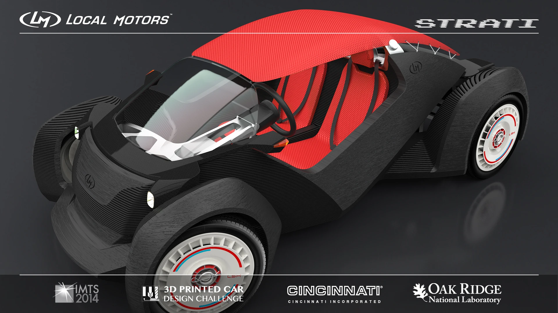 Strati with roof closed (Image: Local Motors)