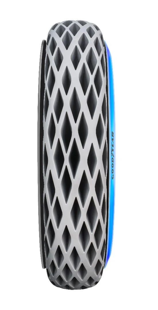 Goodyear's Oxygene tire would use LiFi to hook up with the Internet of Things and talk to other cars and road infrastructure
