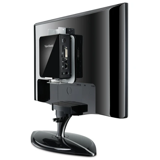 The VOT125 mini-PC is shipped with a VESA monitor mount so users can hide it away from view