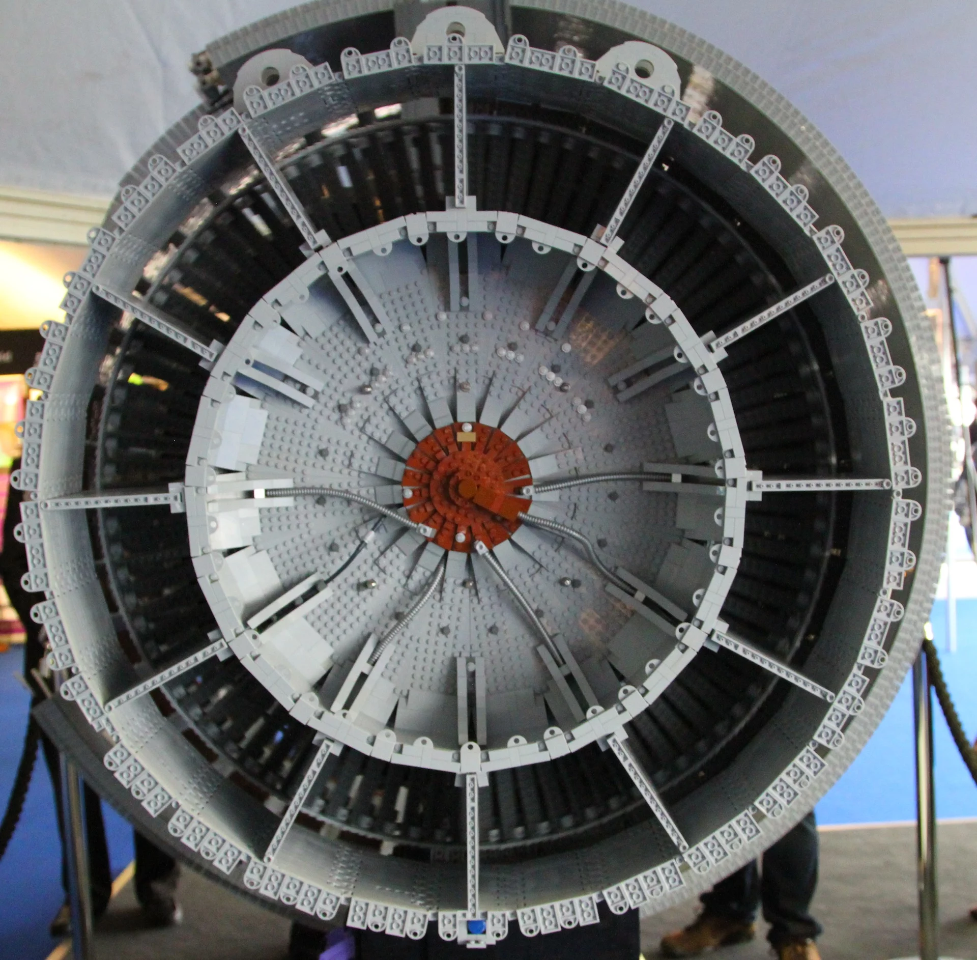 The engine took a team of four people eight weeks to complete (Photo: Gizmag)