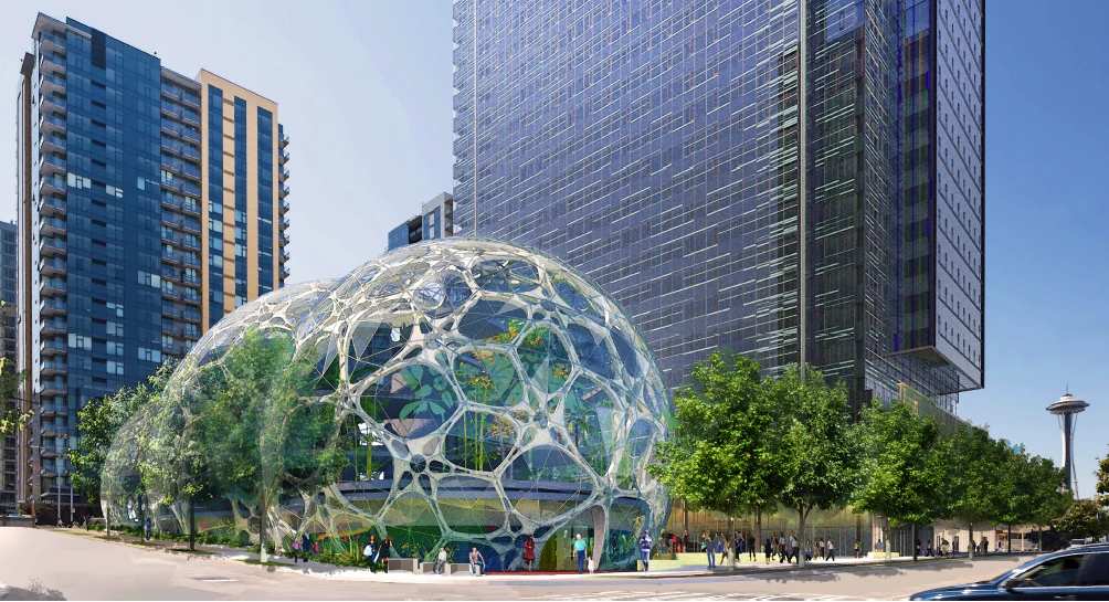 Impression of the view from 7th and Lenora (Image: NBBJ)