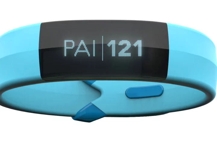 The Mio Slice activity tracker is able to display your Personal Activity Intelligence on your wrist