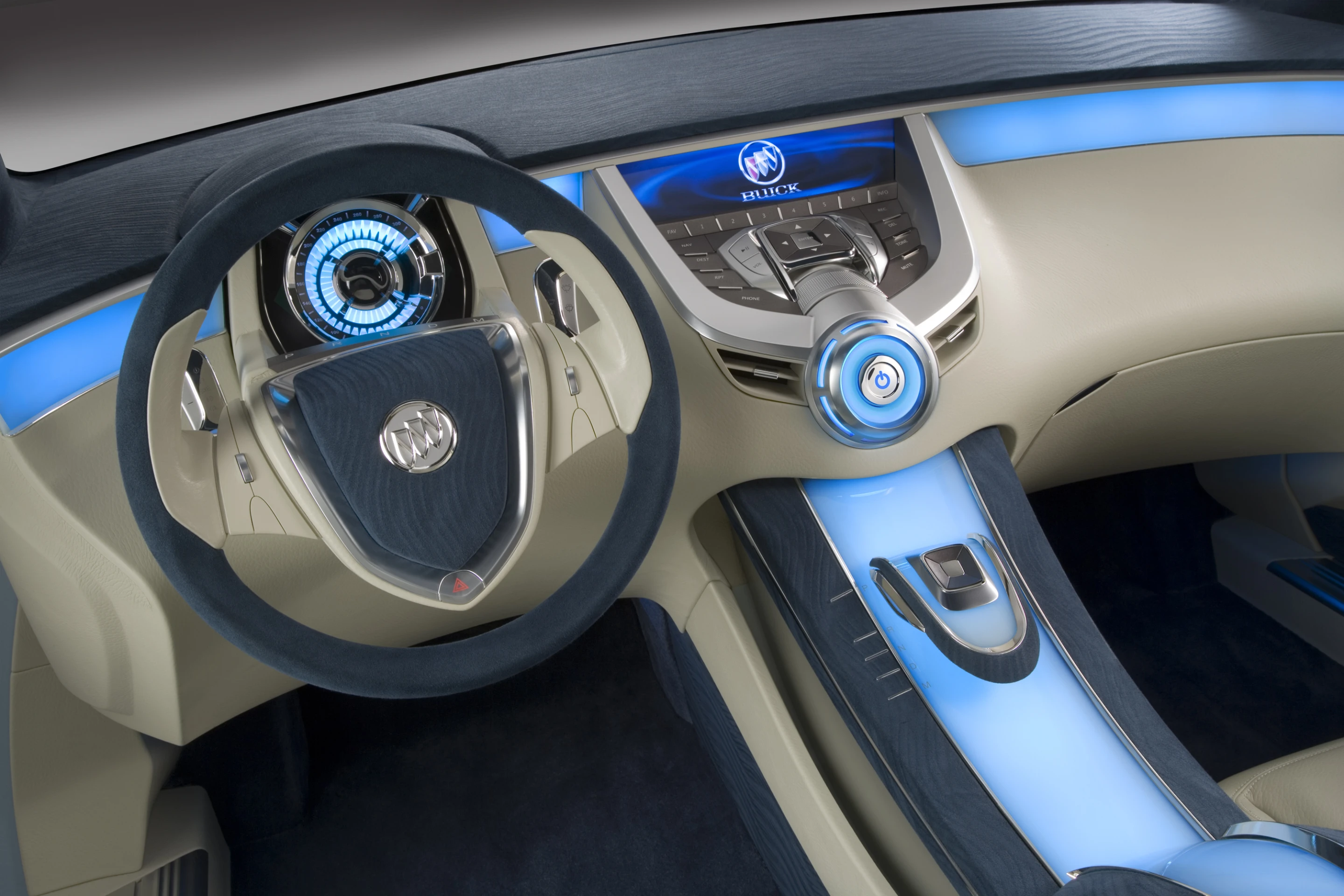 Inside the Buick Riviera concept car