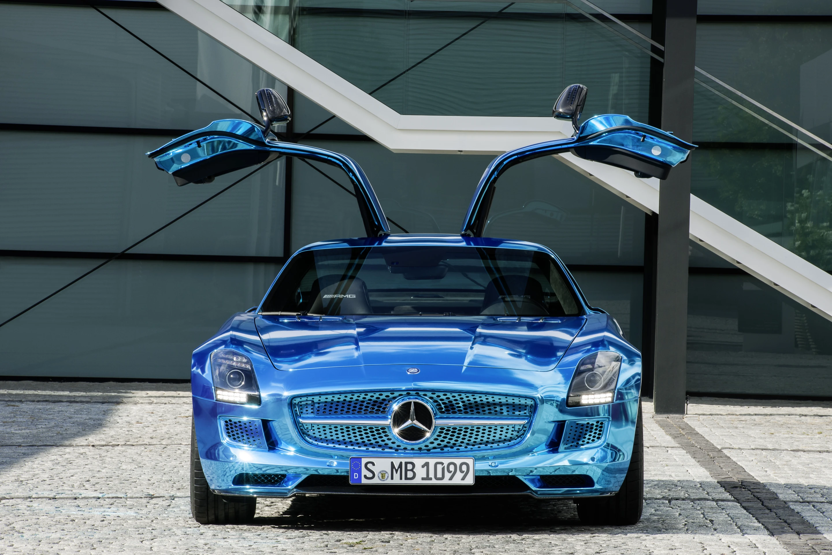 The Mercedes-Benz SLS AMG Coupé Electric Drive (Image: Mercedes-Benz)