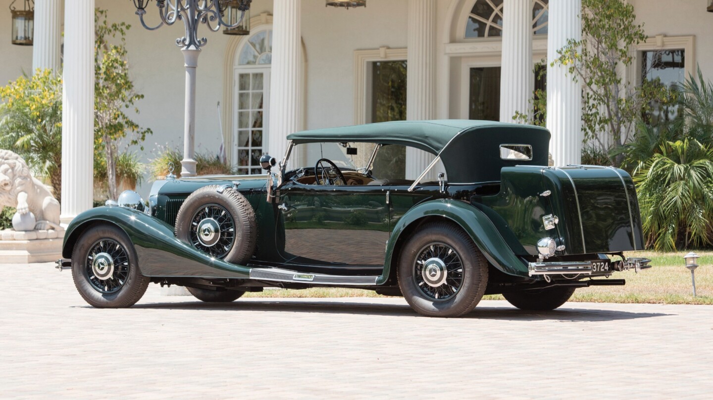 $1,540,000 | 1936 Mercedes-Benz 500 K Offener TourenwagenNo Official EstimateThis 1936 Mercedes-Benz 500 K Offener Tourenwagen sold for $1,430,000 in 2014, and has subsequently had a full restoration. The rare and elegant touring car version of the famed 500 K, just four Tourenwagens are known to survive and the quality of the restoration was attested by a class award at the 2015 Pebble Beach Concours d'Elegance.Official Auction Description: RM-SothebysLot 246