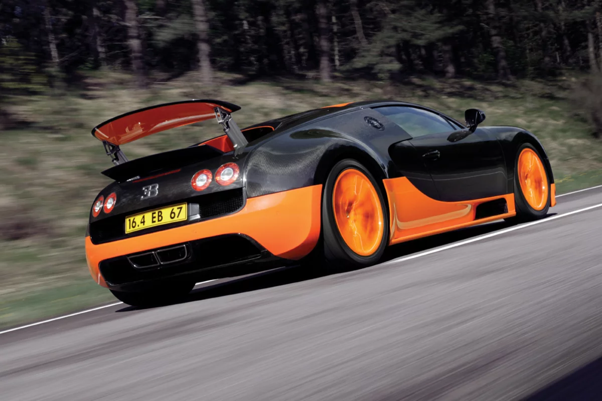 The Bugatti Veyron 16.4 Super Sport