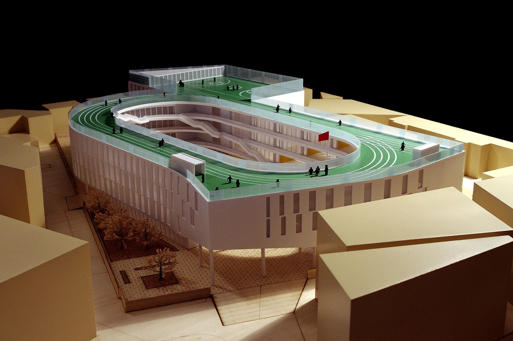 Tian Tai No.2 Primary School Model by LYCS Architecture