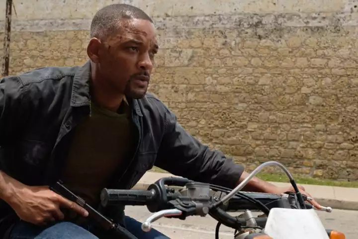 Will Smith battles a younger version of himself in the high-frame-rate experiment Gemini Man