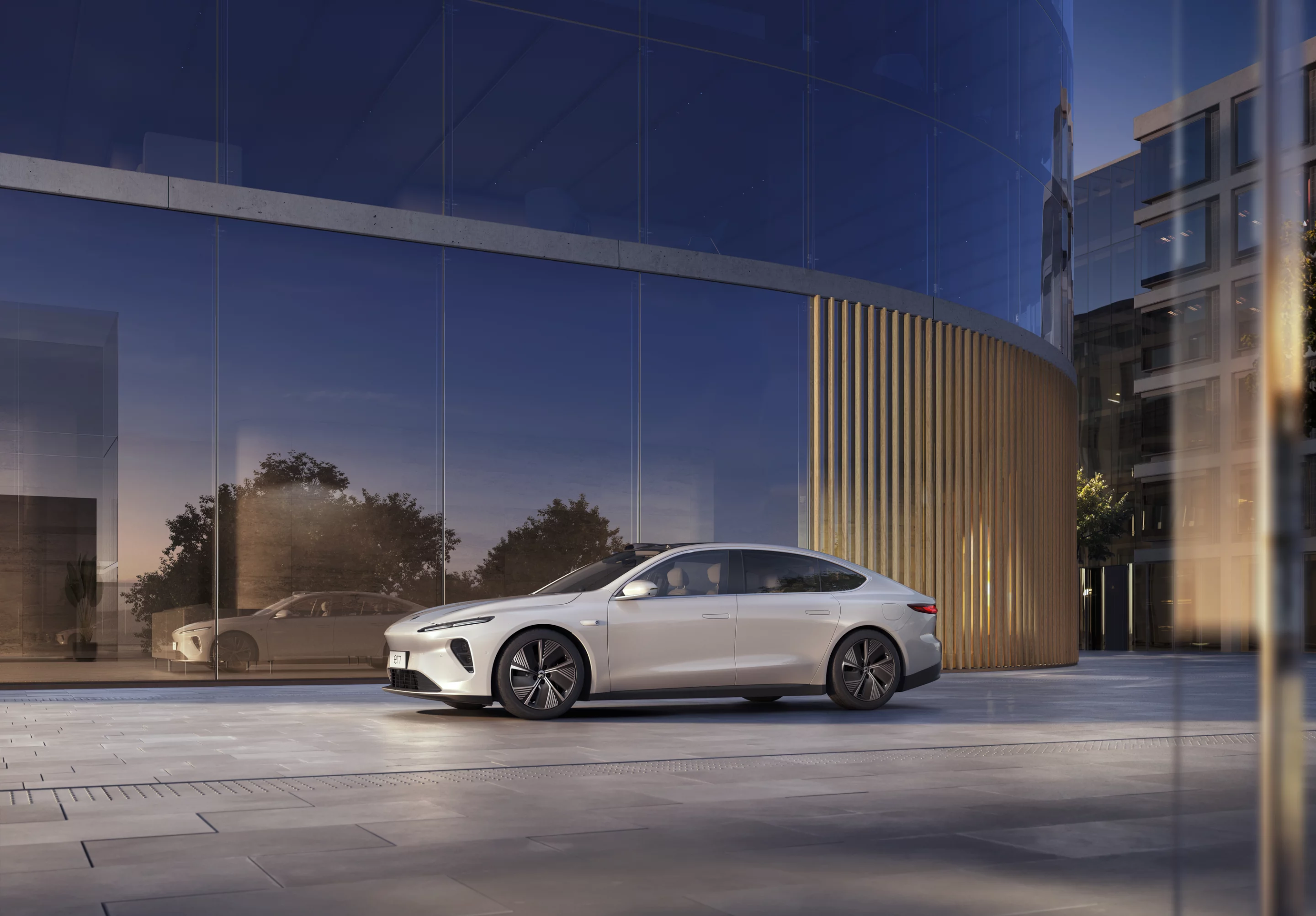 The look is conservative but pretty decent