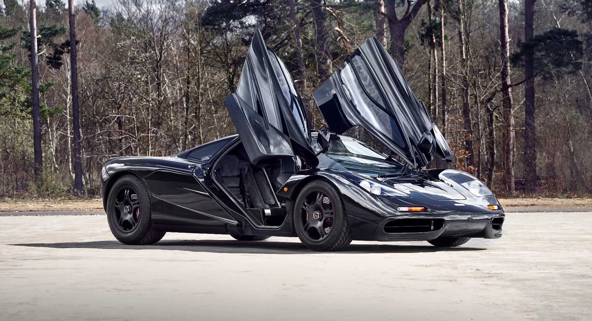 McLaren hasn't listed the price of the 1998 F1 on offer, but expect it to break eight figures