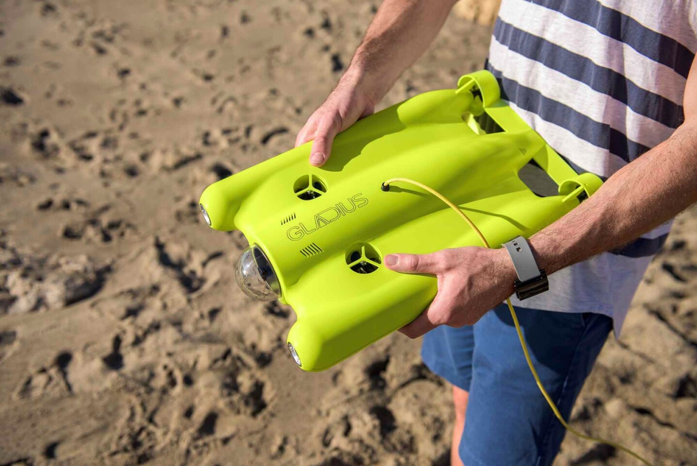 Underwater drone is ready to make a splash