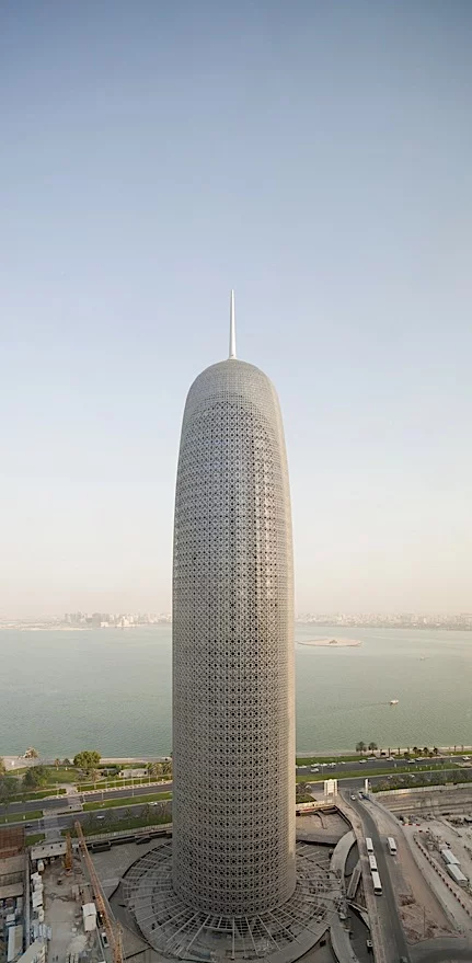 The Doha Tower, Oatar(Photo: Nelson Garrido/Archdaily)