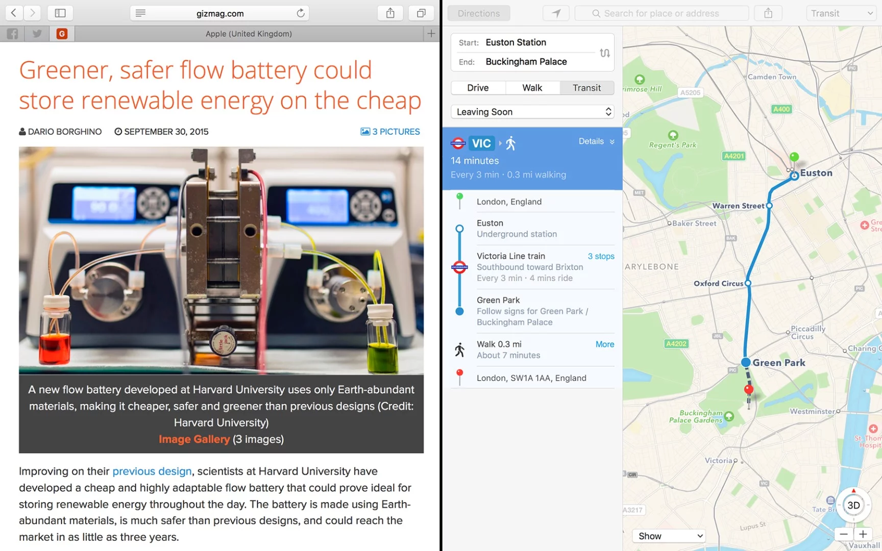 Split View lets you arrange windows more easily, copying both Microsoft's OS and iOS 9