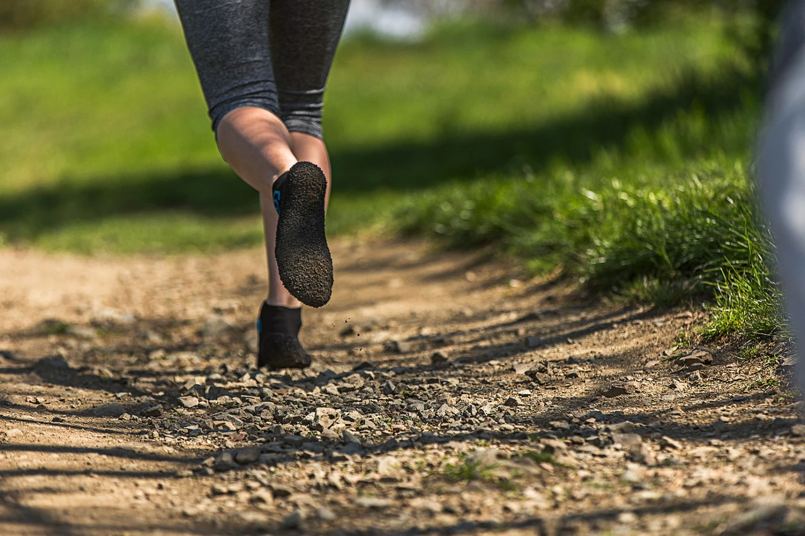 Skinners socks out on the trail