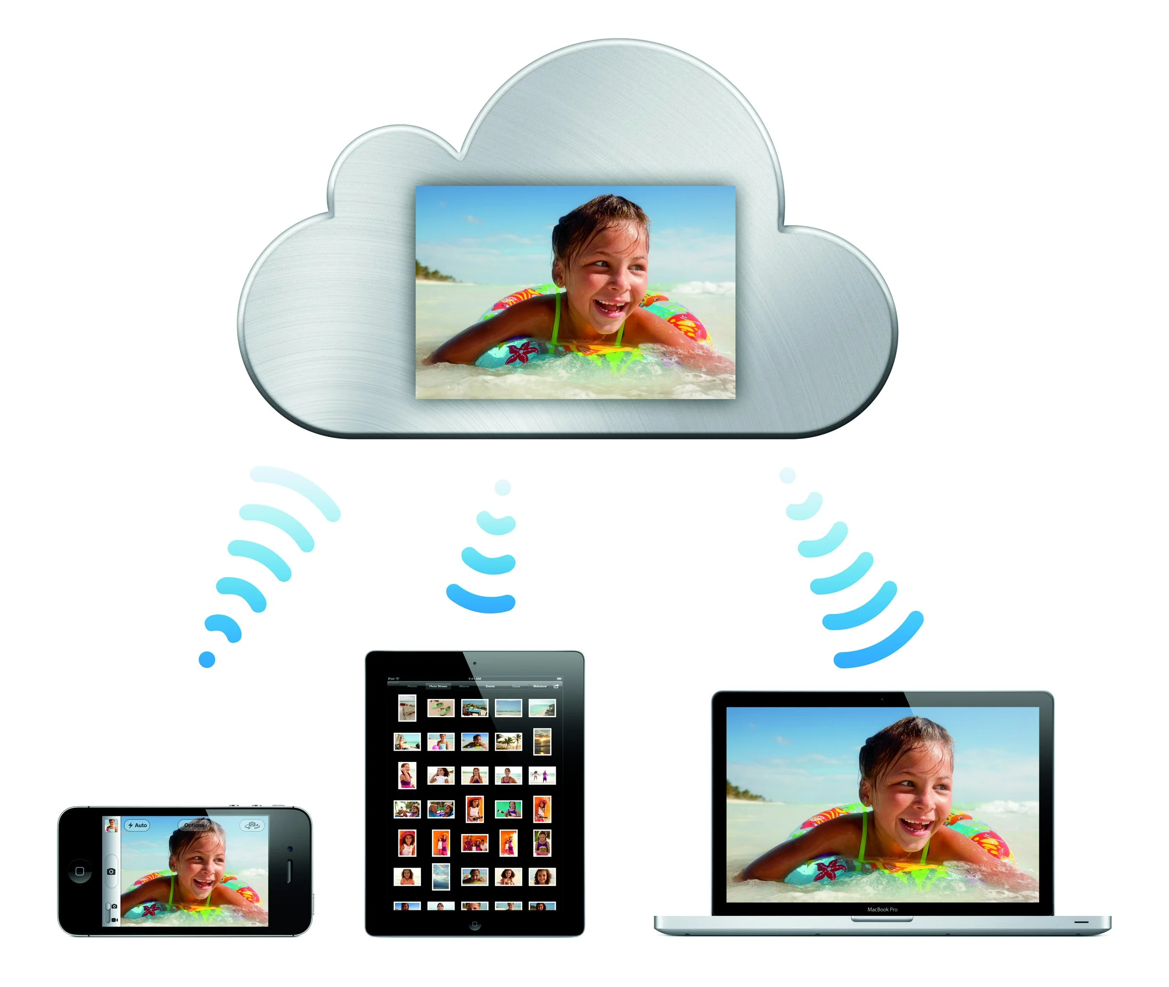 Apple is also launching its iCloud services - including the new Find My Friends feature and iTunes in the Cloud with iTunes Match tehcnology