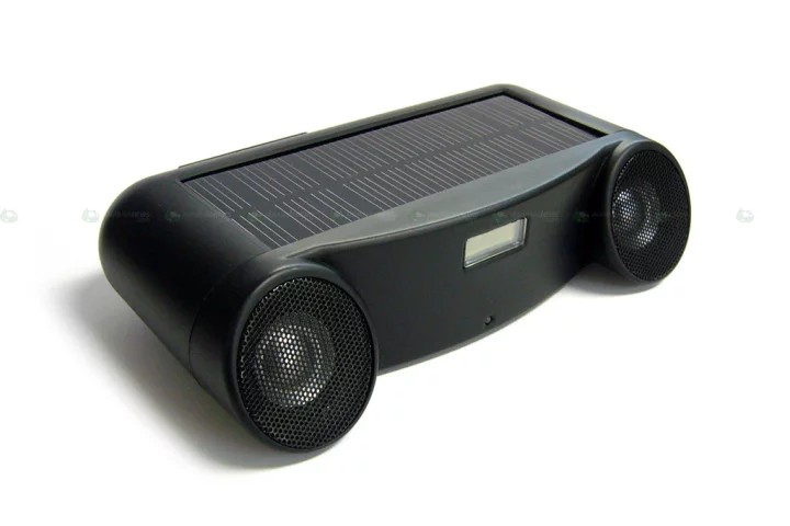 The Landport Solar Sound speakers