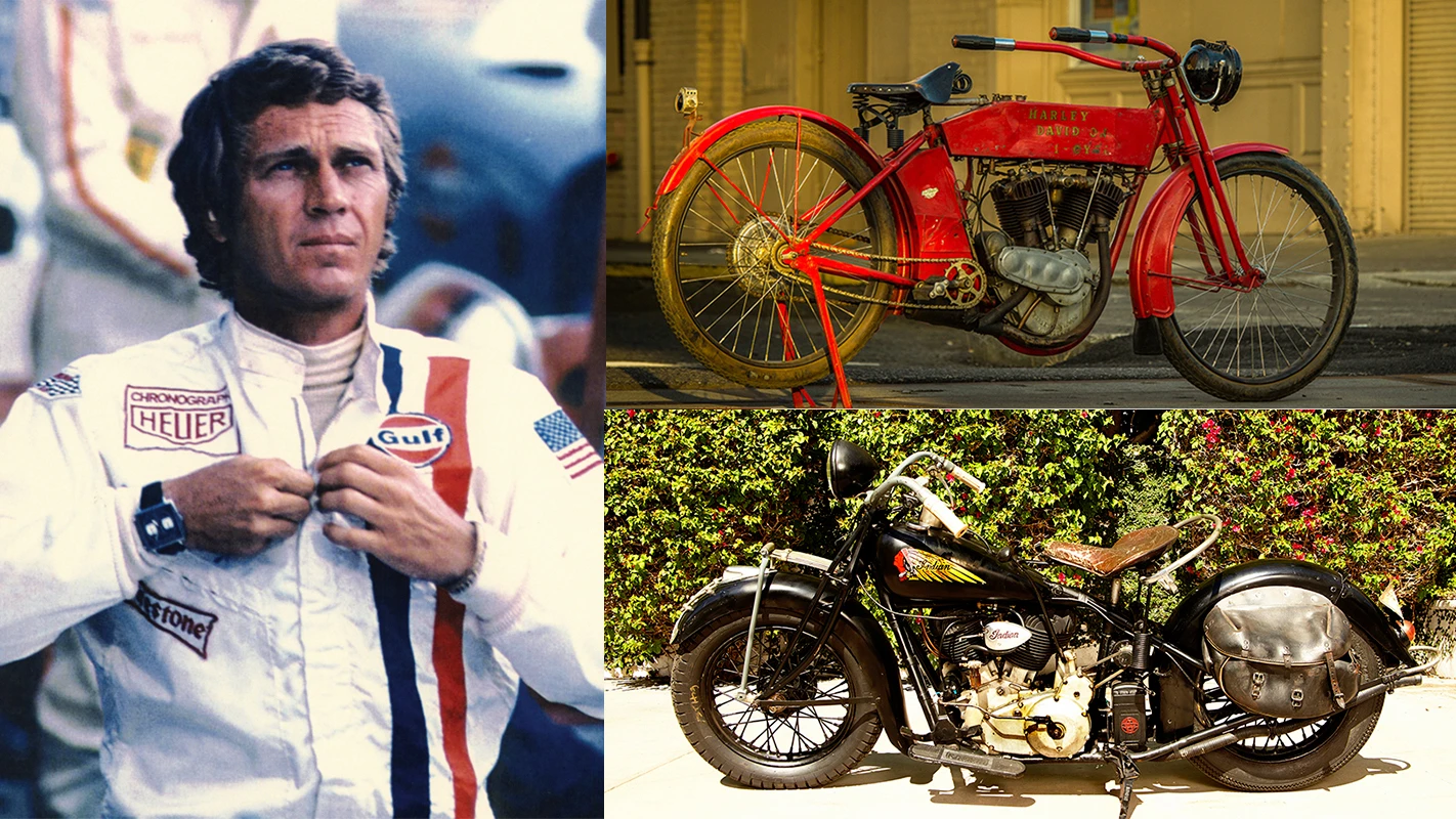 If any living creature really has had something resembling the legendary Midas touch which Dionysus bestowed on the King of Phrygia (enabling him to turn whatever he touched into gold), then it's Terrence Stephen McQueen. McQueen's star quality means that the many cars and motorcycles he collected generally fetch far in excess of their book value when they reach auction.