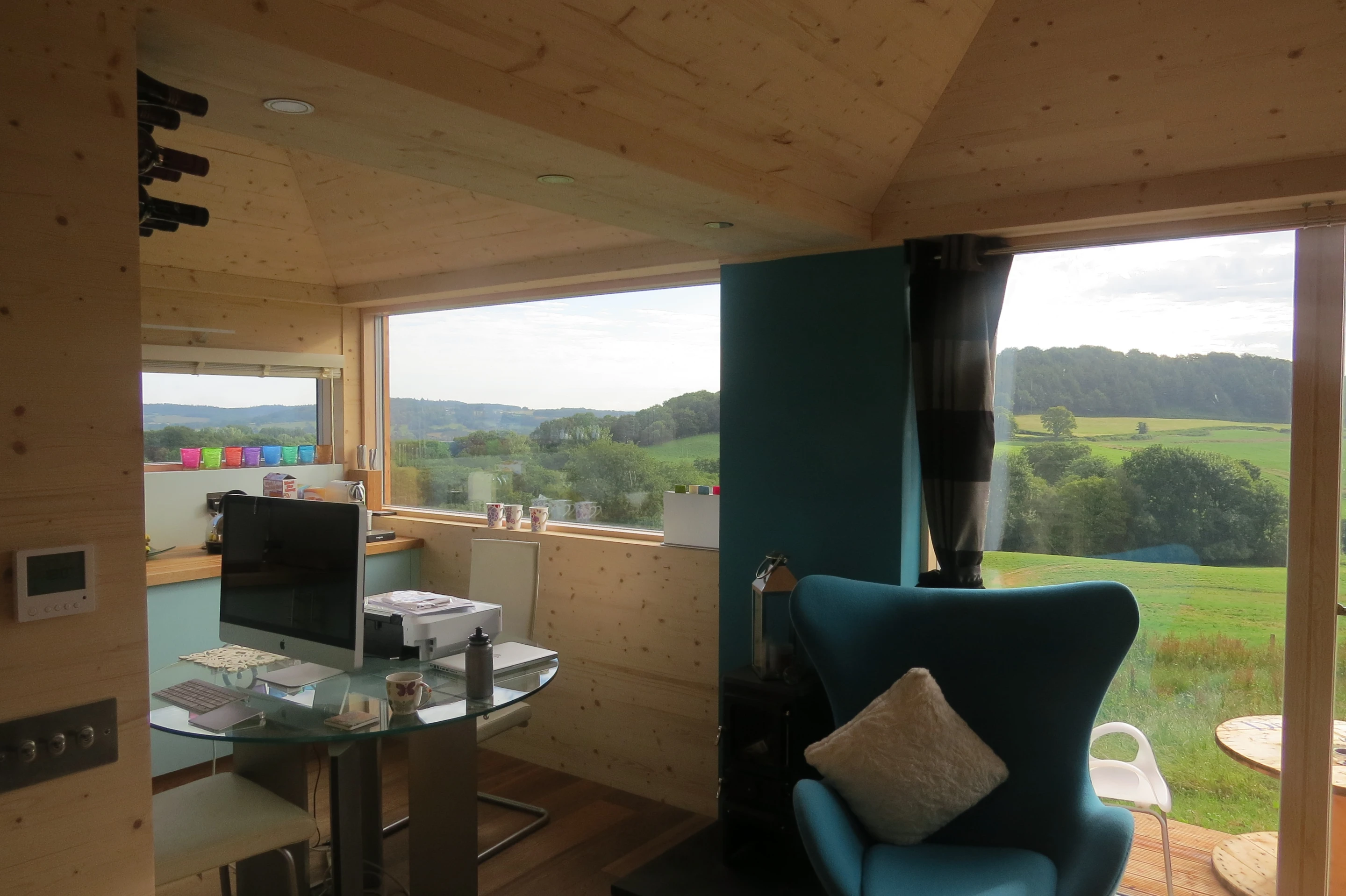 Wiltshire-based off-grid tiny home based on Echo's module design (Photo: Echo)