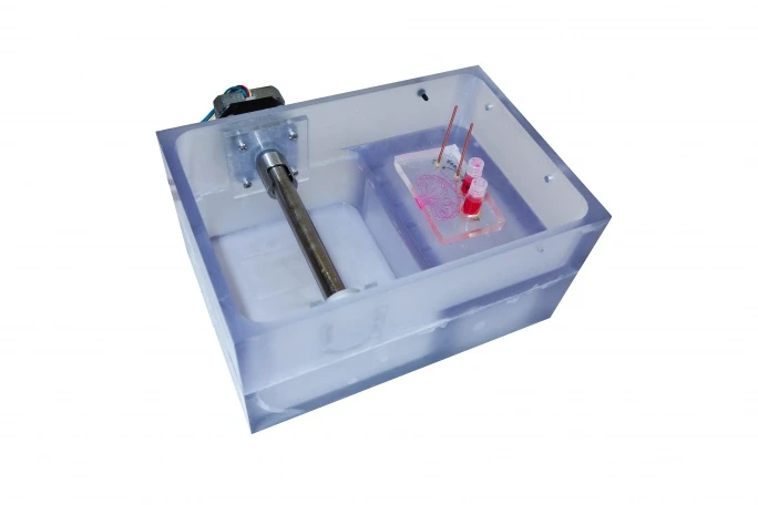 The second-generation PrintAlive bioprinter that produces skin grafts for burn victims on demand