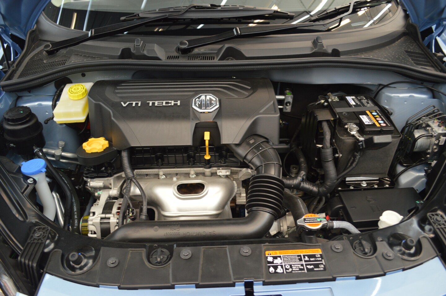 Under the MG3's hood (Photo: Gizmag)
