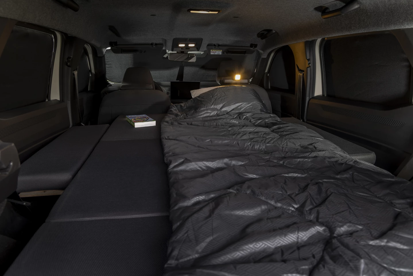 The Duster Sleep Pack micro-camper could accommodate two people, but it'll certainly be more comfortable with just one