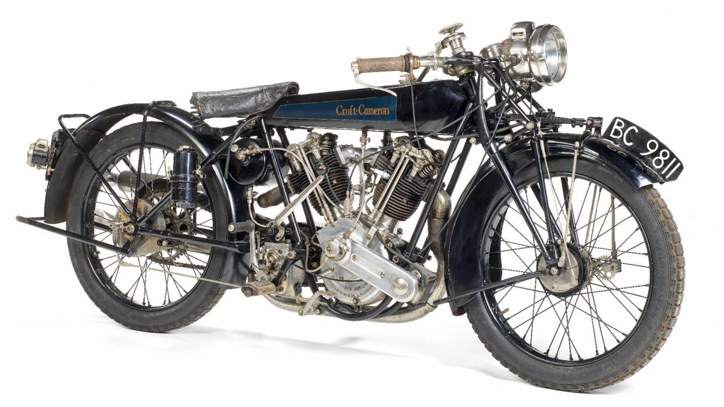 The Croft-Cameron was one of the genuine superbikes of it's day