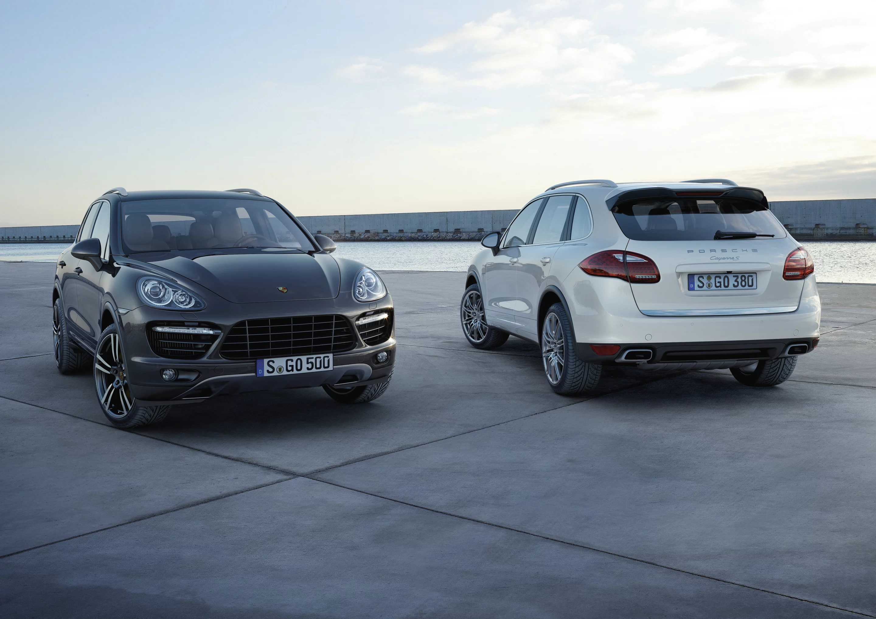 The Cayenne Diesel and standard Cayenne