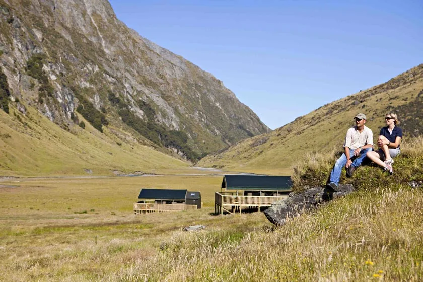 Camping in the wilderness may never be the same after a “glamped” experience at Minaret Station