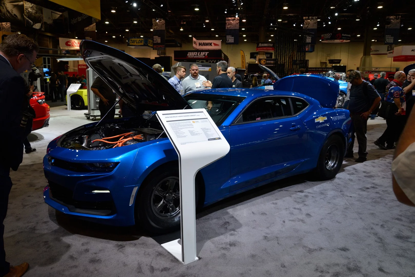 Chevy eCOPO Camaro on show at SEMA 2018