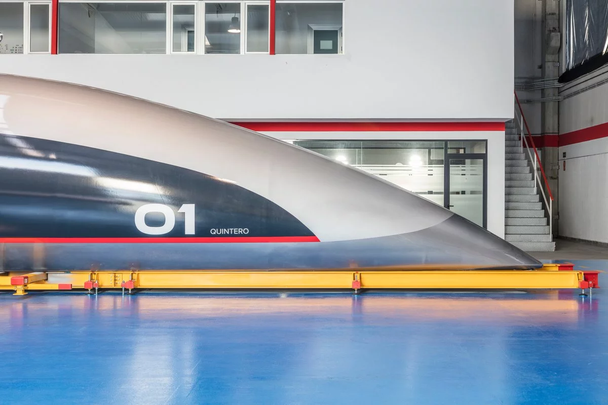 A fully developed Hyperloop system would shuttle passengers and cargo through near-vacuum tubes inside magnetically levitated pods at around the speed of sound