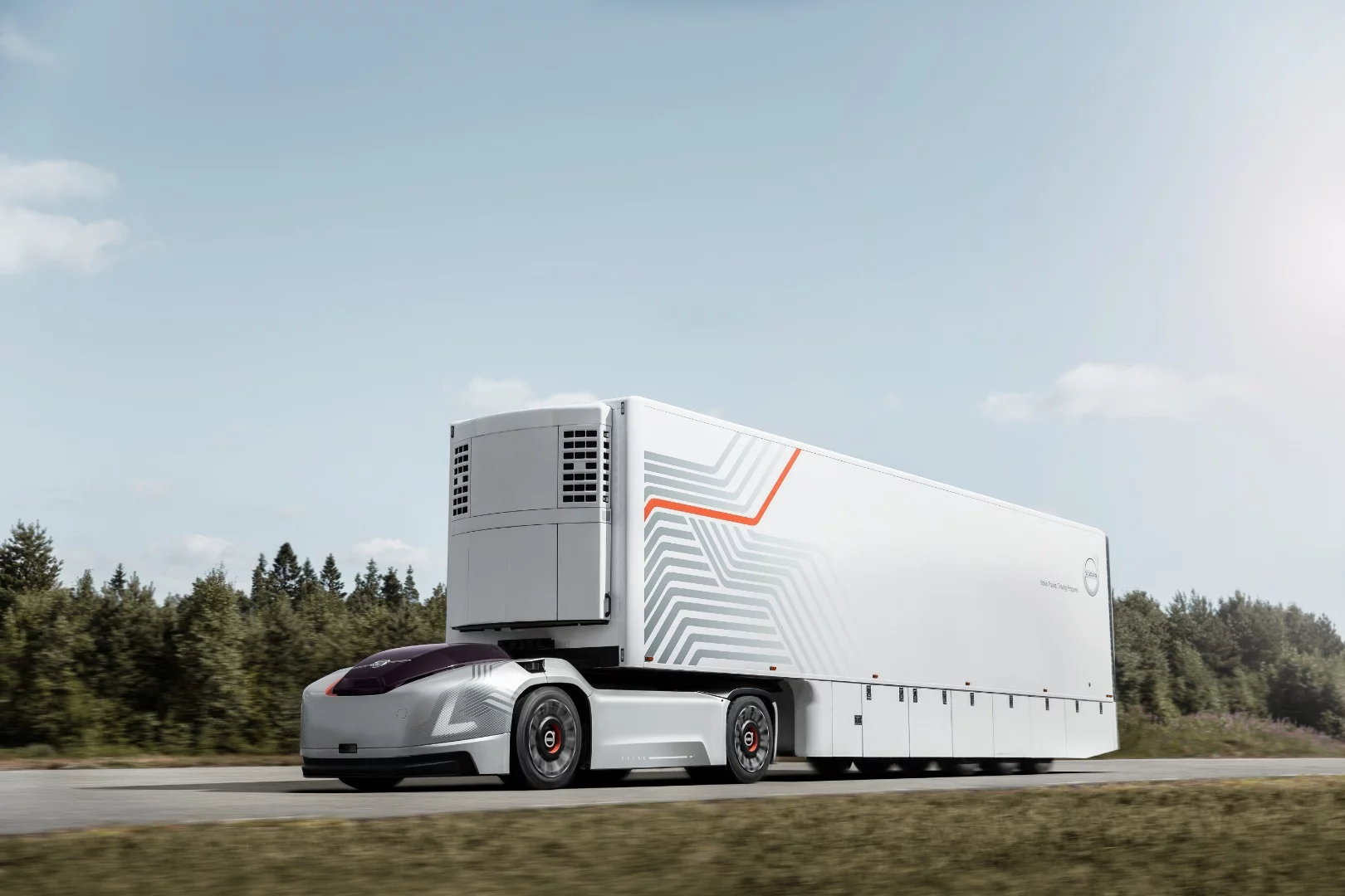 The Volvo Vera concept is designed to lighten the load around ports, factories, logistics centers and anywhere else where goods are moved on the regular