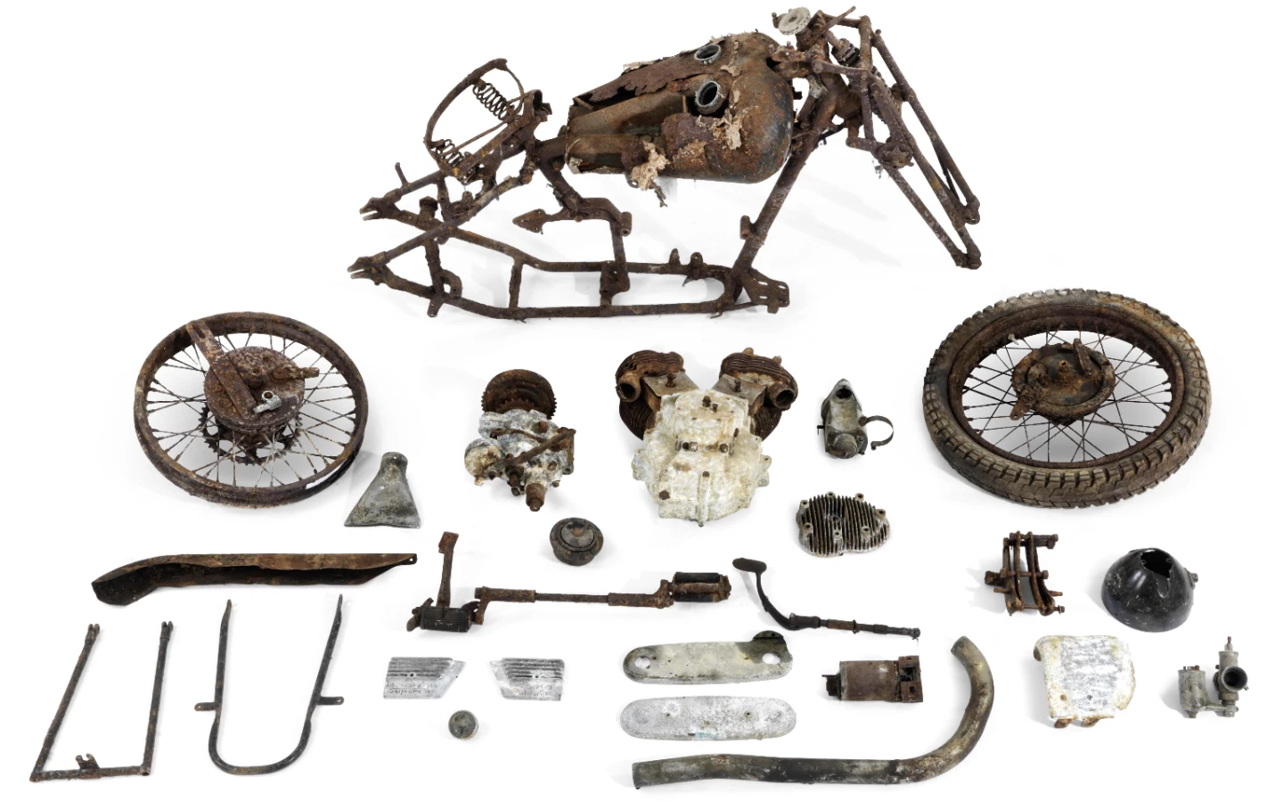 This 1936 Brough Superior SS80 Project is estimated to sell for £6,000 to £8,000 (US$9,100 to $12,000)