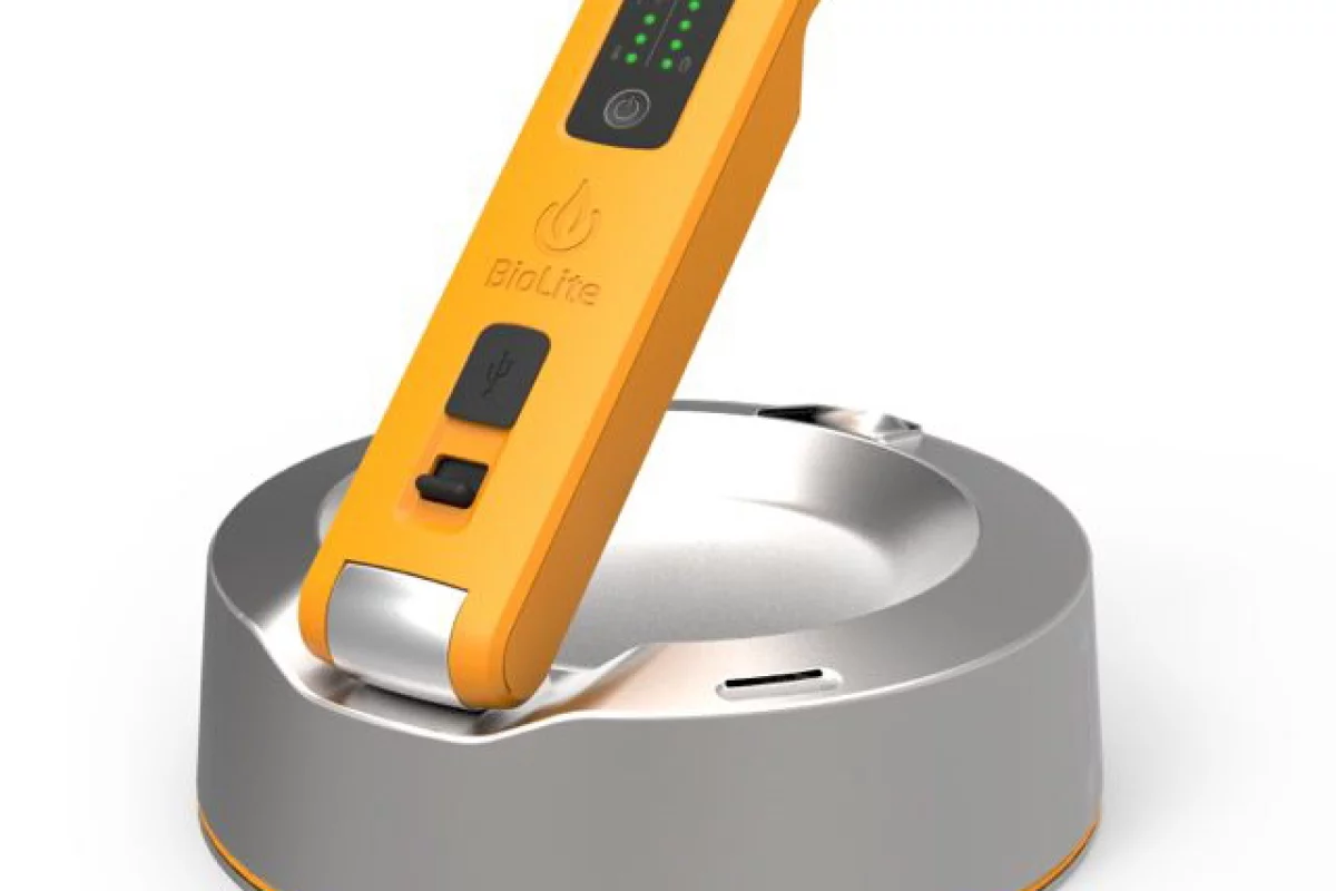 The KettleCharge works with BioLite's CampStove and other camping stoves