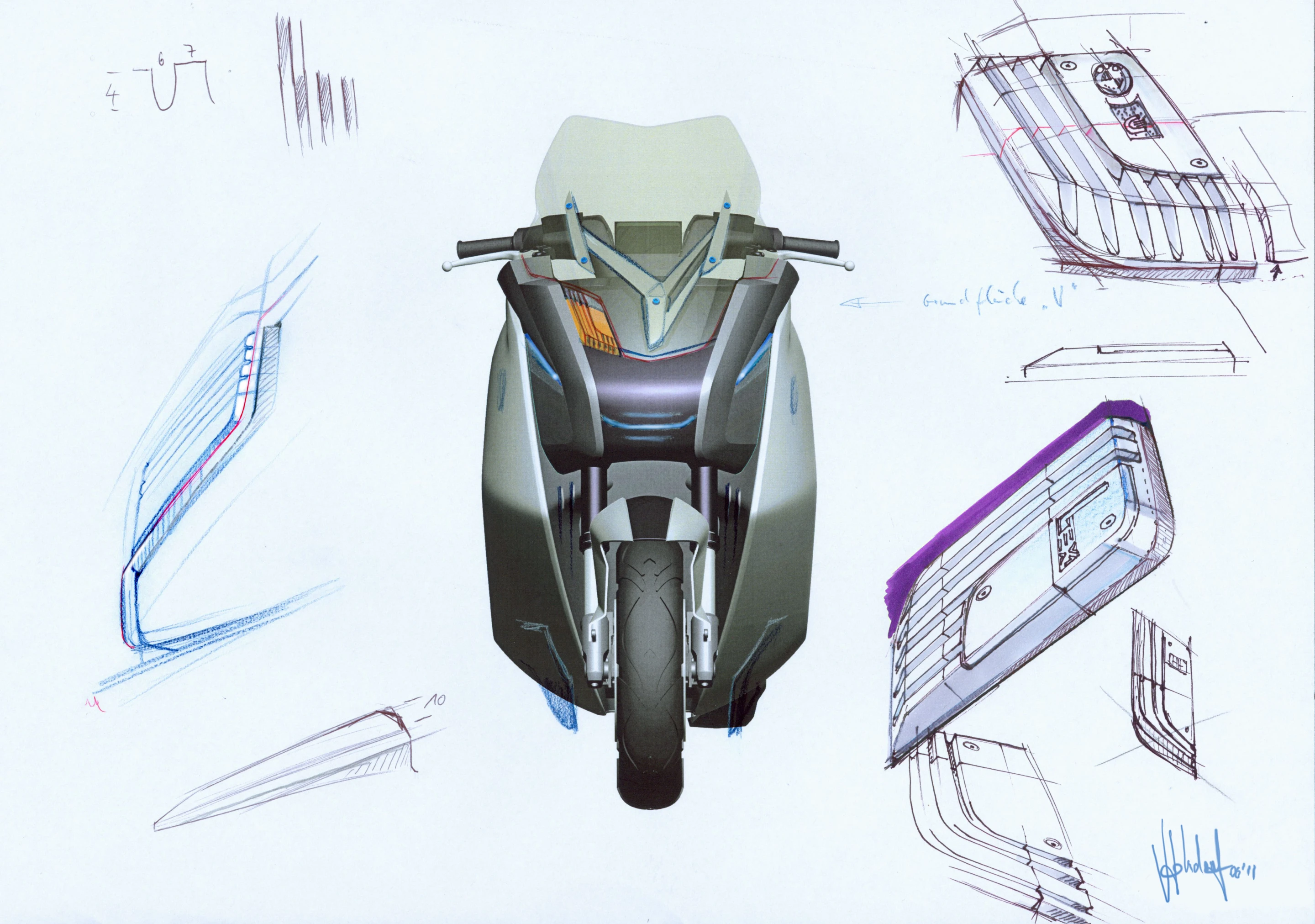 BMW Concept e Electro-scooter