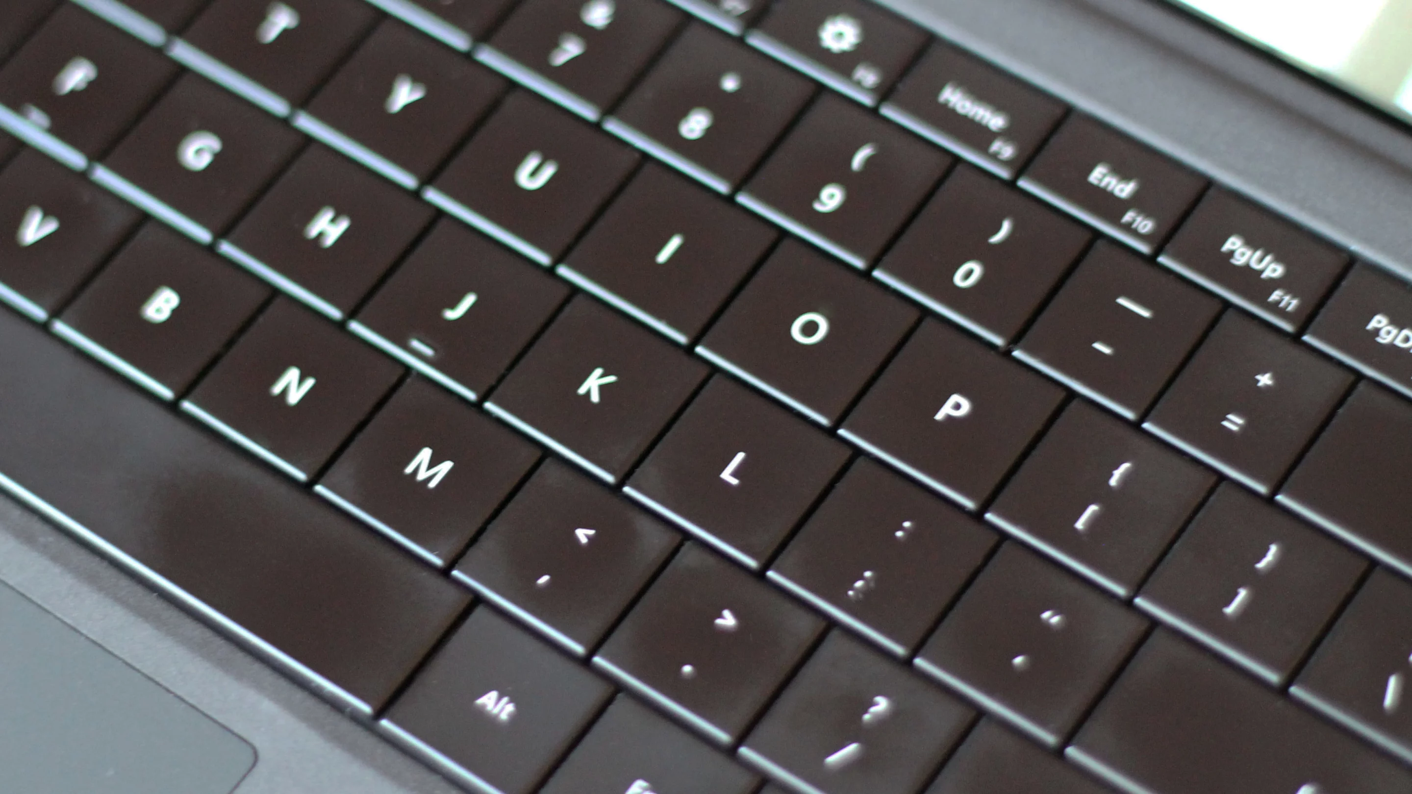 The Surface Pro 3's keyboard, which makes for a good typing experience (Photo: Will Shanklin/Gizmag.com)