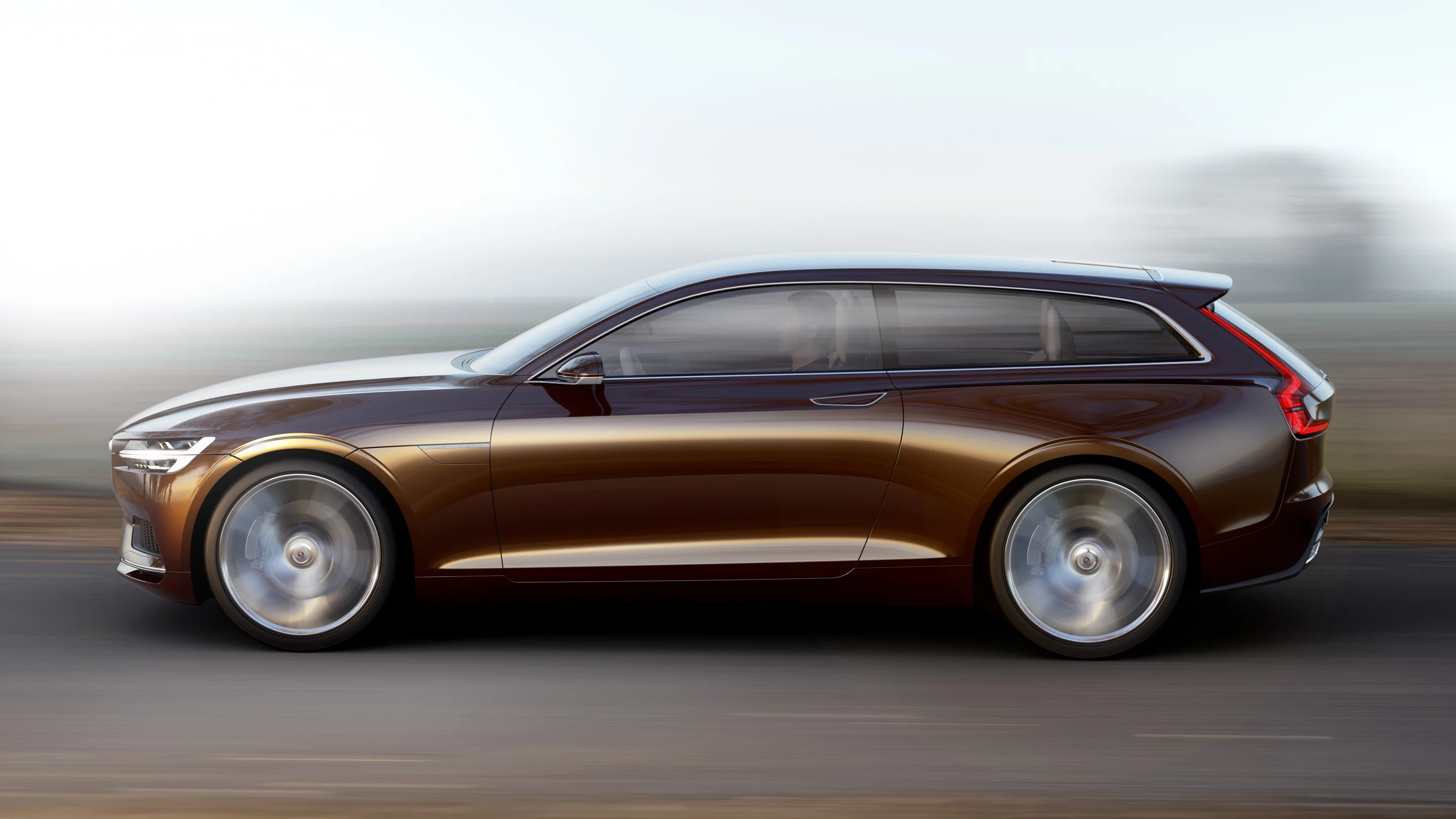 The Concept Estate’s shooting brake form adds to the car’s distinctive visual traits